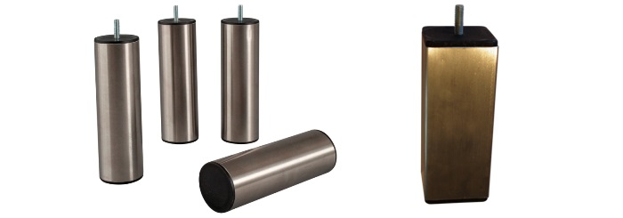 N°7 Pied Cylindre Inox