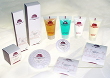personnalisation de produits d'accueil d'hôtellerie
